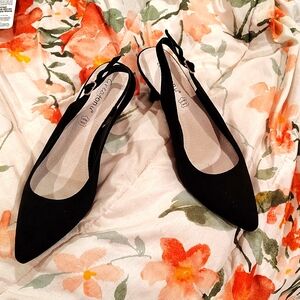 Greatonu Slingback Kitten Heels NIB